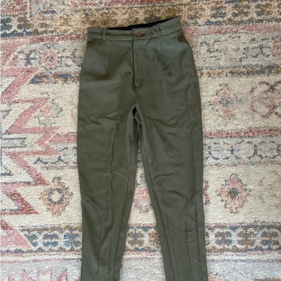 Vintage Stretch Ribbed Riding Pants - Picture 4 of 6
